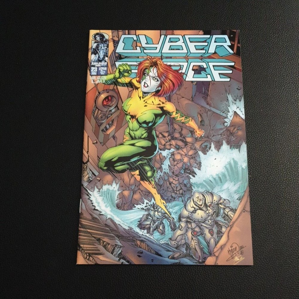 Image Comics Cyber Force #23 June 1996 Book Collector Silvestri Holguin Lau